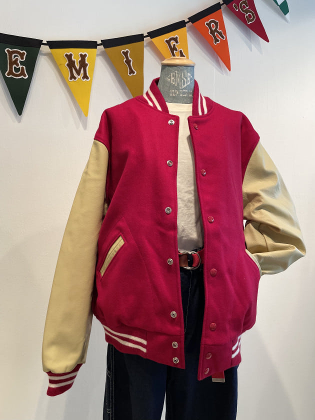 Settlemiers セトルマイアーズ スタジャン 切り替え メルトン レザー セトルマイアーズ SETTLEMIERS 