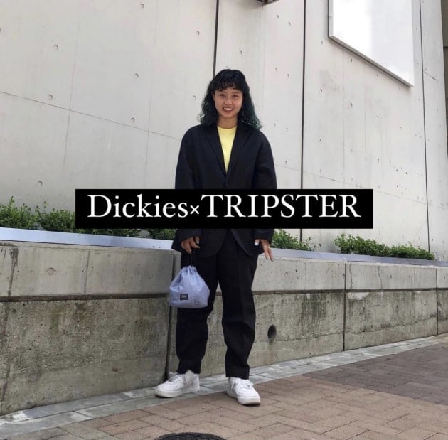 Dickies Tripster BEAMS ブラック セットアップ Mサイズ-