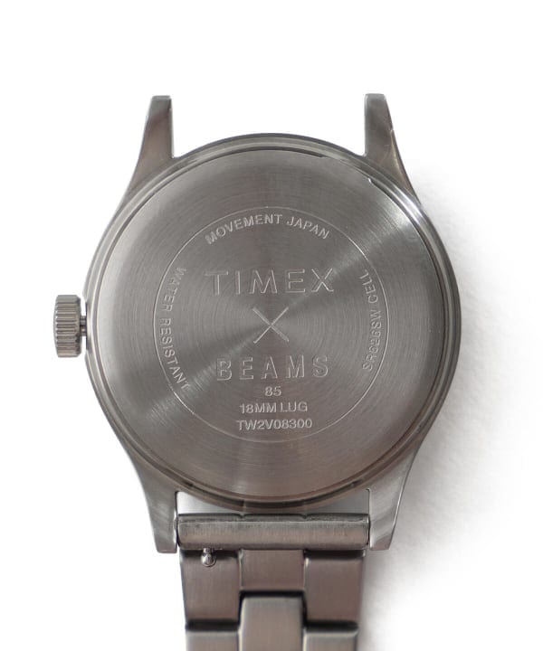 TIMEX＞ × ＜BEAMS＞ 別注 CAMPER STAINLESS STEEL 3針ウォッチ｜ビームス 広島｜BEAMS