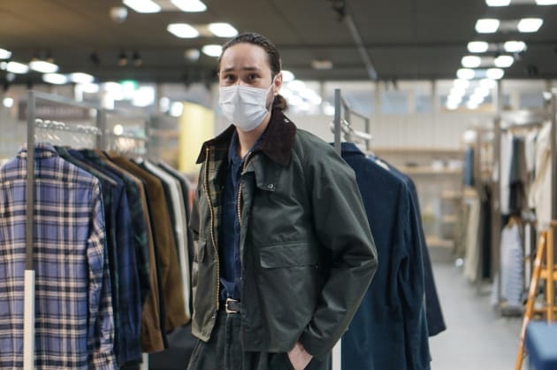 オイルドBarbour SPEY beamsf 別注 ライナー