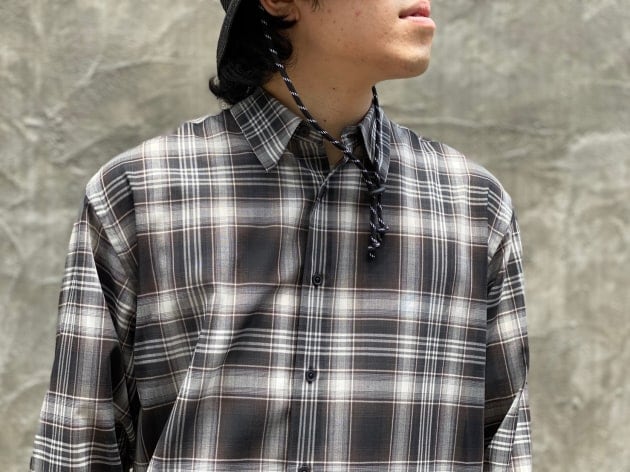 サイズ3 AURALEE WOOL POLYESTER CLOTH SHIRTS - tsm.ac.in