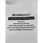 【新ロゴ第二弾！OUR RULES FOR GOLF...？】