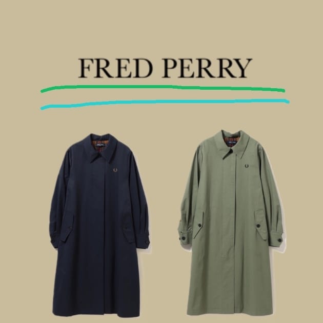 暑中見舞い申し上げます。予約承ってます。〈FRED PERRY〉