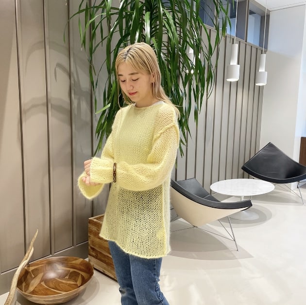 K*K様 BEAMS FUTURE ARCIVE モヘア カーディガン ニットポ BEAMS（ビームス）FUTURE ARCHIVE / MARBLE MOHAIR CARDIGAN