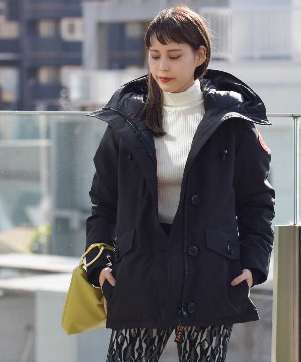 カナダグース CANADA GOOSE×BEAMS RIDEAU PARKA-