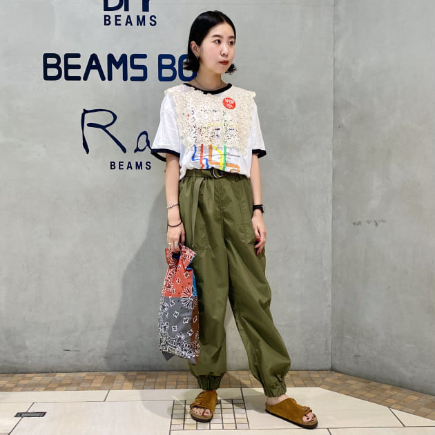 BEAMS BOY ビームスボーイ ベイカージョガーパンツ - ワークパンツ