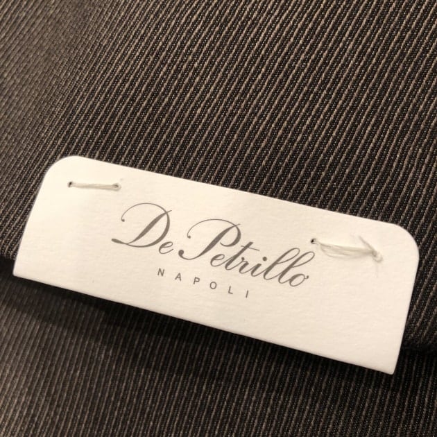 De Petrillo」大人のブラウンスーツはキャバルリーツイルで De Petrillo」大人のブラウンスーツはキャバルリーツイルで