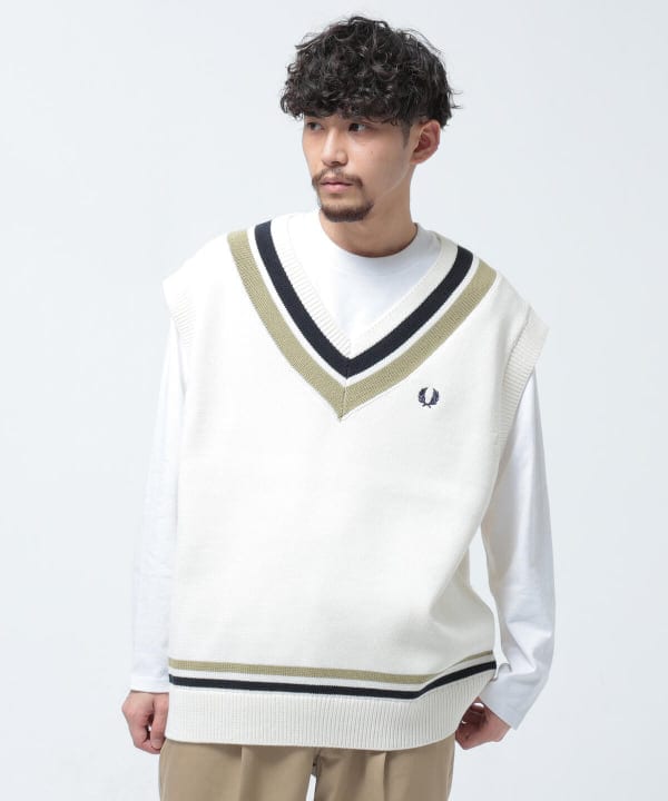 FRED PERRY × BEAMS 別注 Tilden Vest｜ビームス 広島｜BEAMS