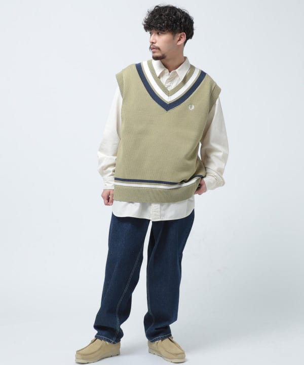 FRED PERRY × BEAMS 別注 Tilden Vest｜ビームス 広島｜BEAMS