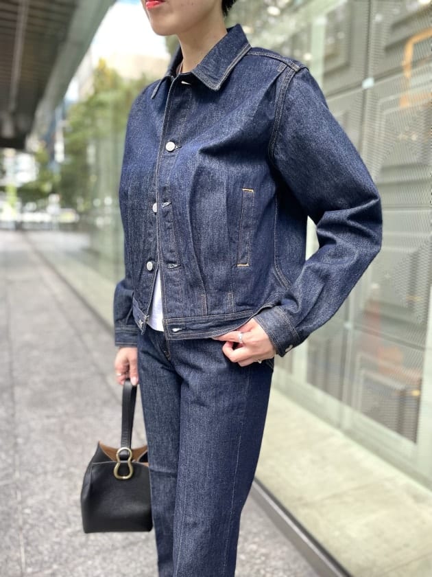 AURALEE】2021AW HARD TWIST DENIM BLOUSON | angeloawards.com