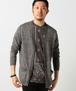 さらりとしたリネンカーディガン