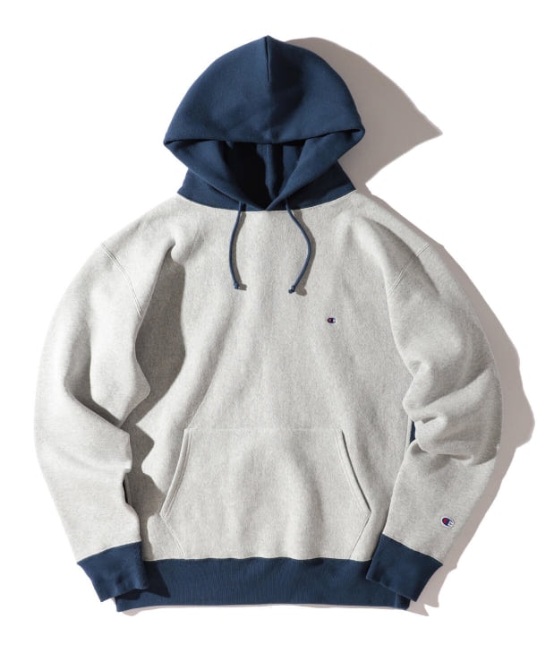 Champion × BEAMS 別注 2Tone Hoody Sweat｜ビームス 広島｜BEAMS