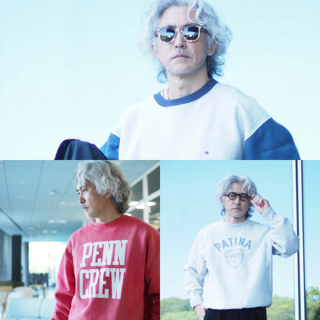 即実践！オンオフ対応スタイリング！！COLLEGE SWEATシリーズ 編