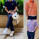【BEAMS GOLF PURPLE LABEL】メンズコーディネート
