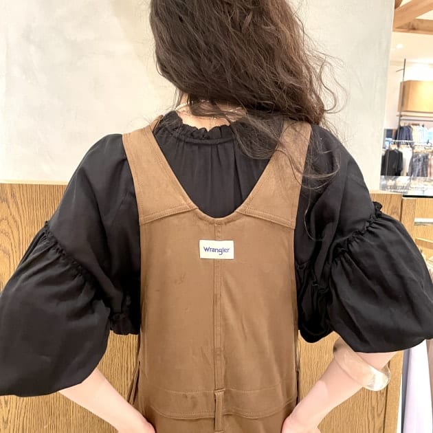 Wrangler×B:MING by BEAMS フレアサロペット B:MING by BEAMS Wrangler / フレア サロペット