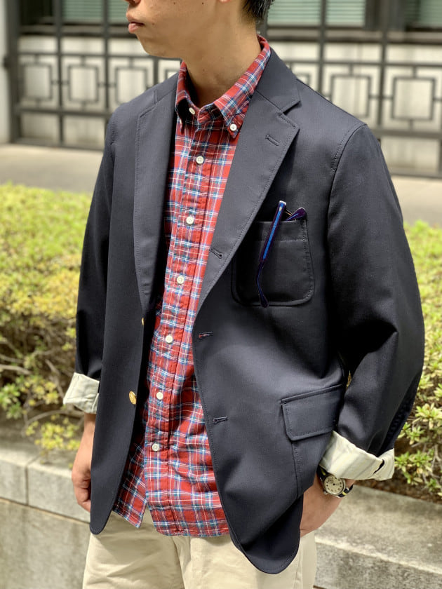 The UNIFORM ～BEAMS PLUS Navy Blazer～｜BEAMS PLUS（ビームス 