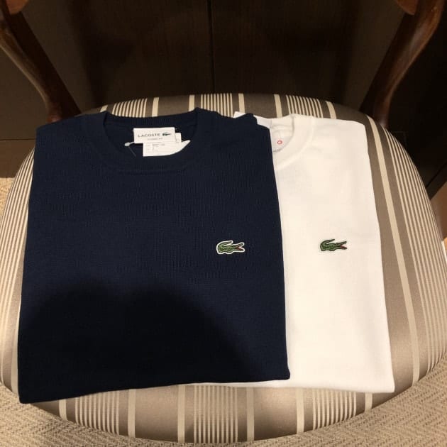 LACOSTE＞クルーネックニットTシャツ｜ビームス 立川｜BEAMS