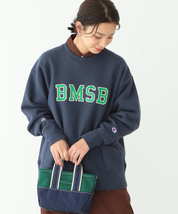 2021秋冬新作！＜Champion × BEAMS BOY＞ 別注 リバースウィーブ