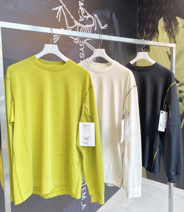 新型コロナウイルス Arc'teryx BEAMS原宿 HARD SHELL ノベルティ Tee