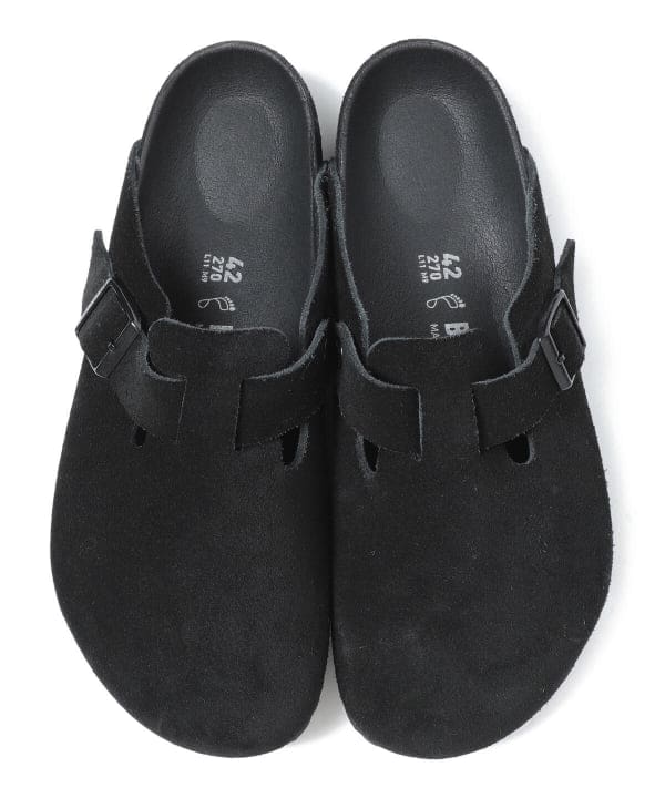 Beams別注BIRKENSTOCKビルケンシュトックBOSTONボストン39黒 紛れもない黒｜ビームス ららぽーとEXPOCITY｜BEAMS