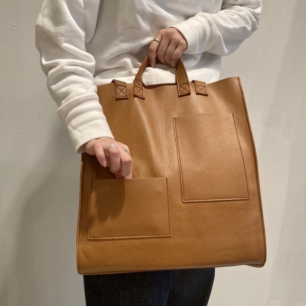 使いやすさ抜群！LEATHER TOTE BAG｜ビームス ボーイ 原宿｜BEAMS