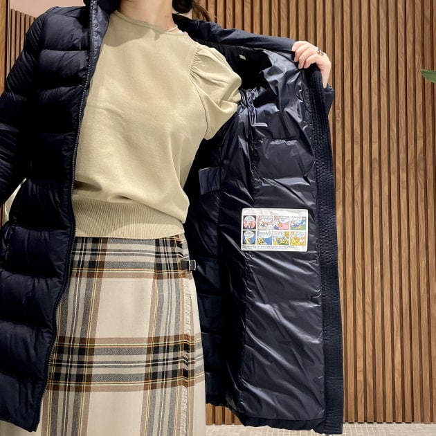 MONCLER/モンクレール】GIE(レディースロングダウン)サイズ比べてみ 