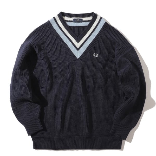 BEAMS的！〈FRED PERRY〉定番のチルデンニット！｜ビームス 二子玉川