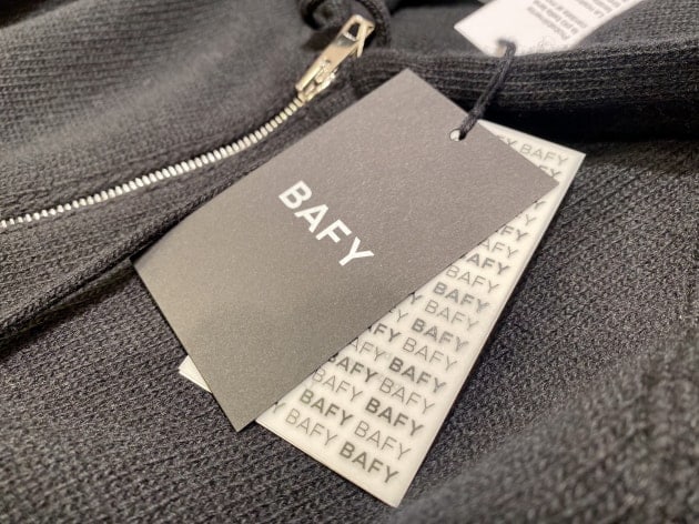 【別注】BAFY × BEAMS F バフィー ウール ジップ ニットパーカー 別注】BAFY × BEAMS F バフィー ウール ジップ ニットパーカー