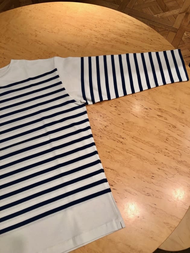 AUBERGE 」今すぐ着たい大人の長袖ボーダーTシャツBIG CHARLOTTE AUBERGE 」今すぐ着たい大人の長袖ボーダーTシャツBIG CHARLOTTE