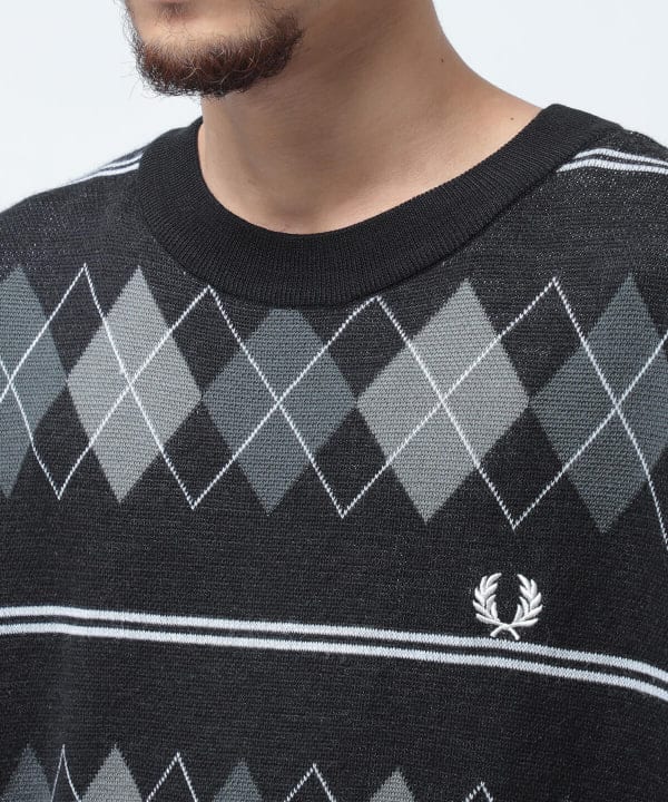 crew neck argyle