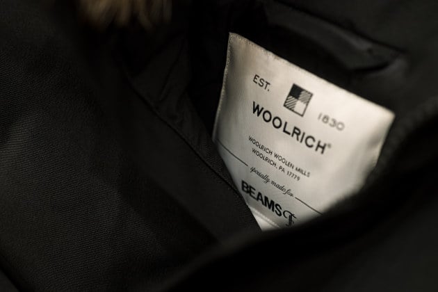 WOOLRICH beamsf別注　ミリタリージャケット Lサイズ　カーキ WOOLRICH（ウールリッチ）の「WOOLRICH × BEAMS F / 別注