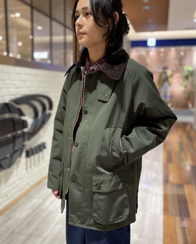 サイズは以下のようになりますbarbour beams 別注ビデル　2レイヤードジャケット