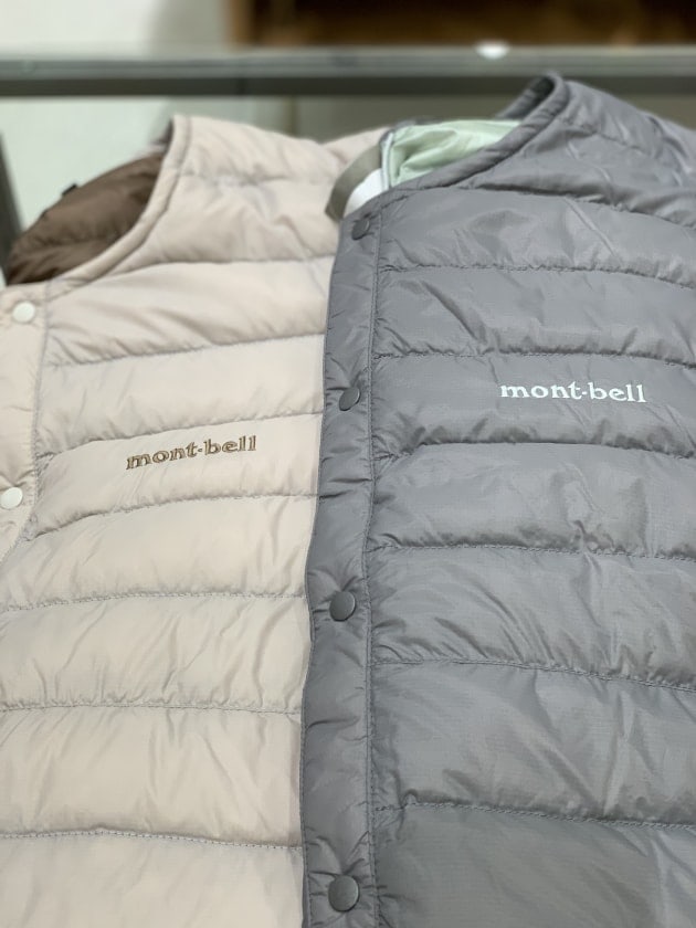 mont-bell×BEAMS 別注スペリオダウンラウンドネックジャケット LサイズはメンズLサイズ