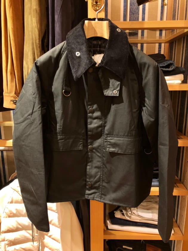 きれい Barbour spey スペイ 短丈 | www.doppocucina.com.br