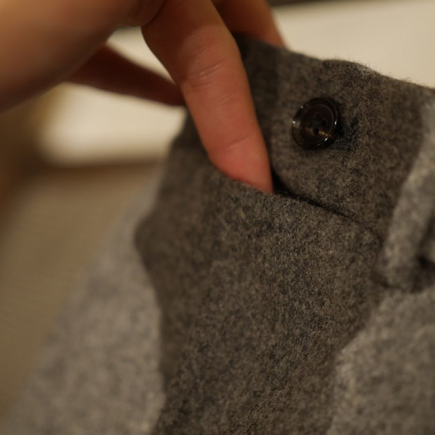 気になる新入荷 ＜BEAMS F＞のハンドメイドラインスーツ①