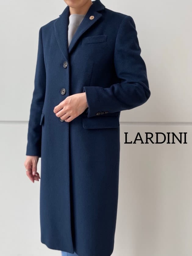 LARDINI（ラルディーニ）チェスターコート カシミア100% - チェスター 