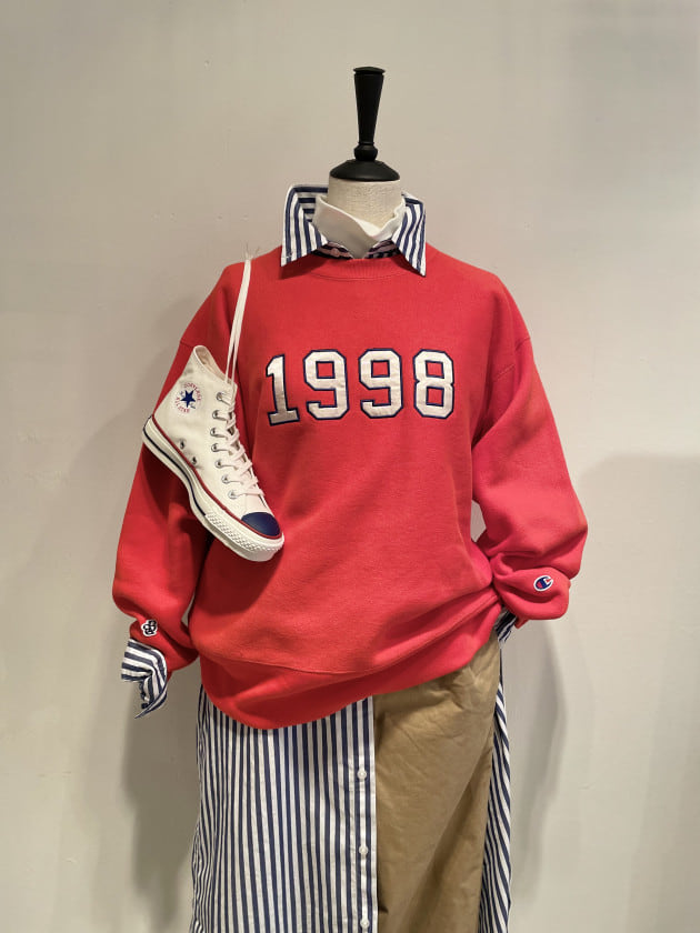 2021秋冬新作！＜Champion × BEAMS BOY＞ 別注 リバースウィーブ