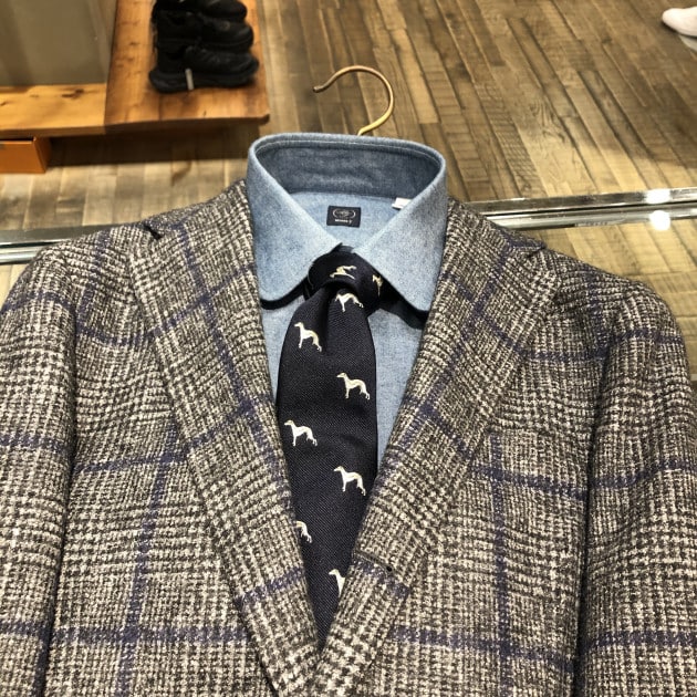 Brilla per il gusto＞グレンチェックペーンジャケット