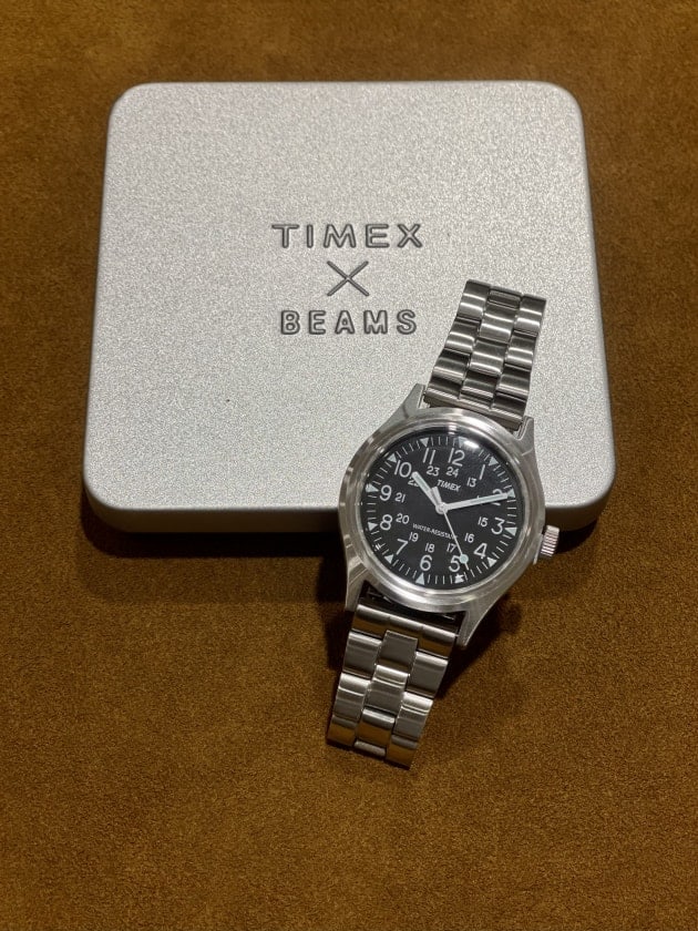 TIMEX × BEAMS 別注 CAMPER STAINLESS STEEL