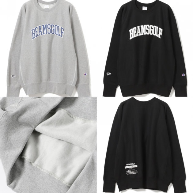 Champion× BEAMS GOLF】 別注 スウェット シャツ｜ビームス ゴルフ ...