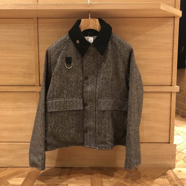 2021年秋冬 新作情報 ＜Barbour＞ SPEY ツィード ショートブルゾン｜ビームス 銀座｜BEAMS