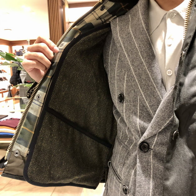 ライナーが嬉しい＜Barbour＞SPEY。｜ビームス 二子玉川｜BEAMS