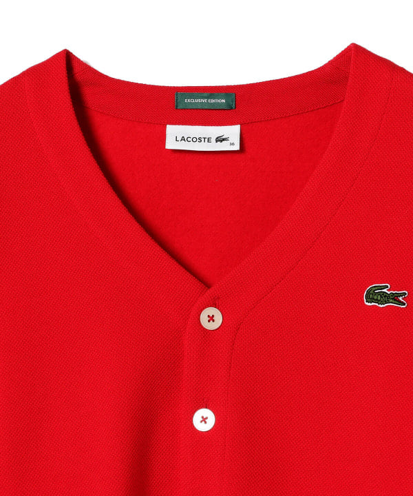 LACOSTE】冬は赤が着たくなりませんか?|ビームス 名古屋|BEAMS LACOSTE】冬は赤が着たくなりませんか?|ビームス 名古屋|BEAMS
