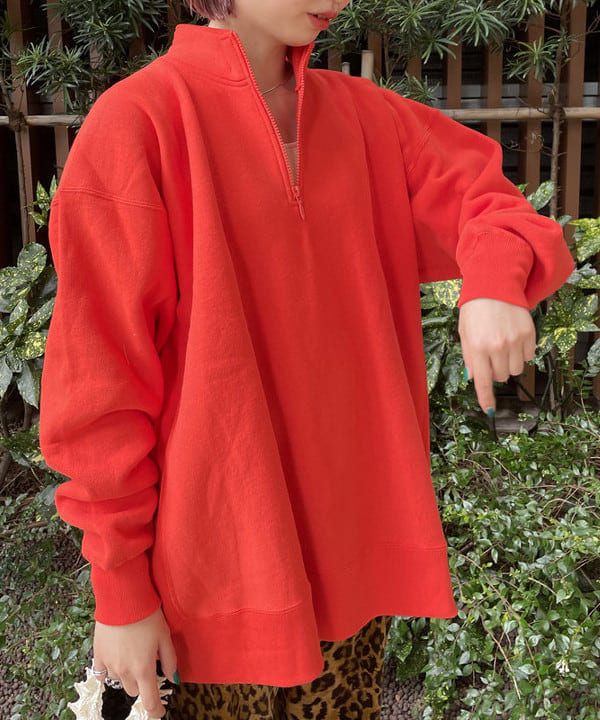 ハーフジップが気になります！【Champion】の別注紹介