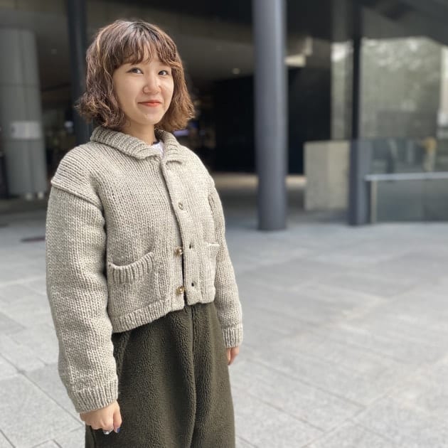 TORI-TO ビームスボーイ 刺繍カーディガン ペルー製 М最低
