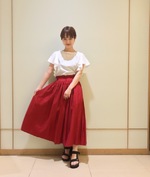 〈Ray BEAMS〉フレアとレースで女性らしく！