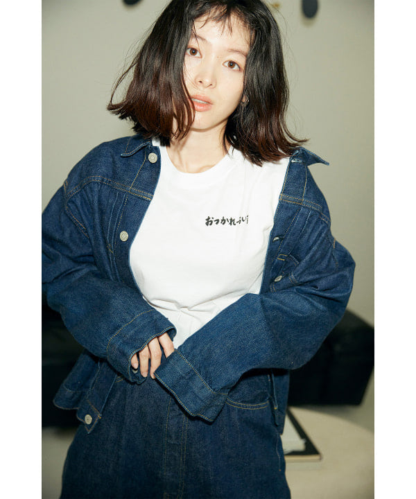 BEAMS×清野菜名 おつかれーらいすTシャツ XLサイズ - Tシャツ