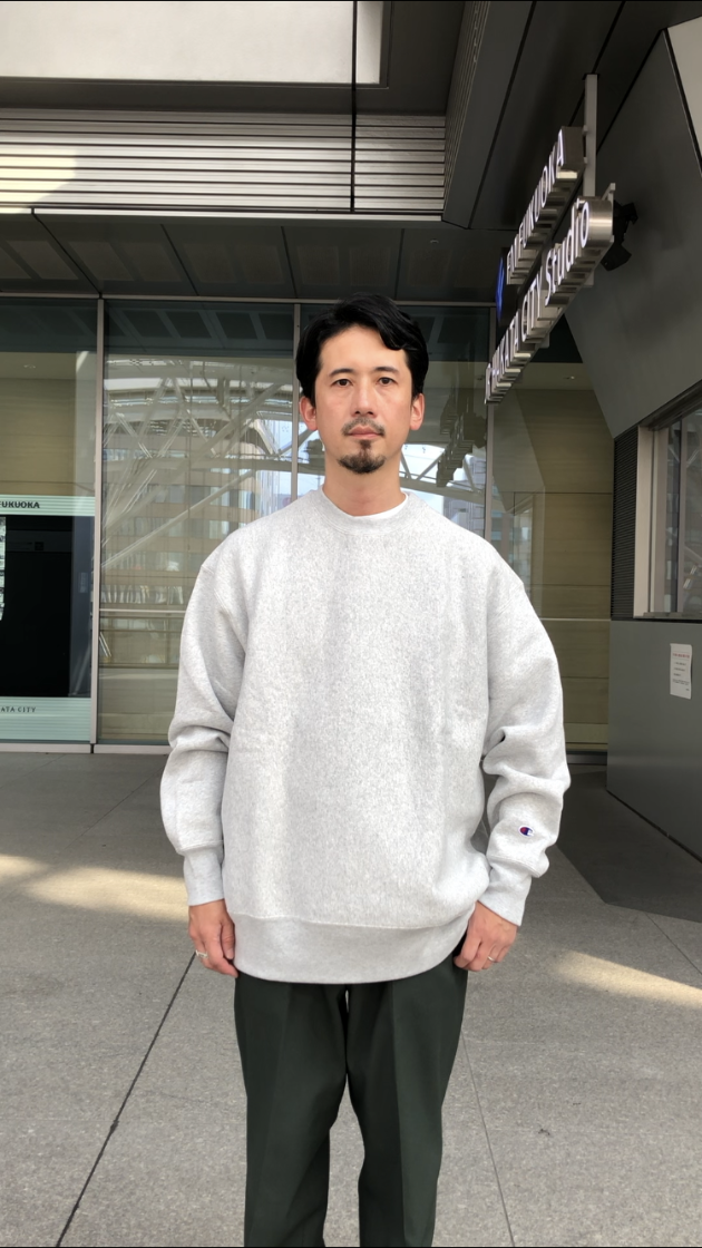 Champion  BEAMS  MIN-NANO リバースウィーブ　スウェット