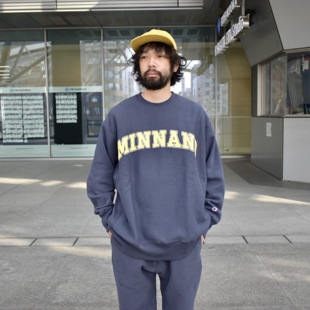 Champion × MIN-NANO × BEAMS スウェットS 美品-