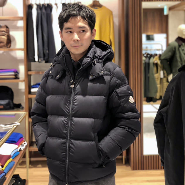 Moncler Maya BEAMS別注サイズ0 2019年モデルネイビーメンズ-